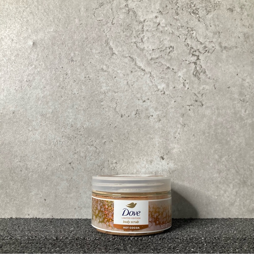 Dove Limited Edition Hot Cocoa Mini Body Scrub - 3.5 oz